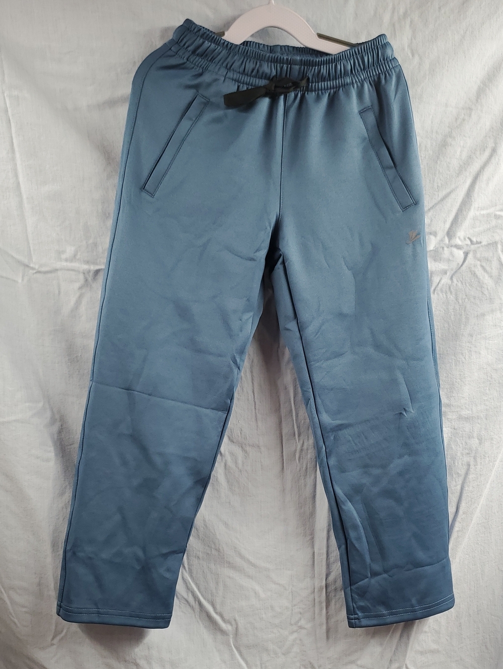 Kids' Light Blue Jogger Sweatpants with Elastic Waist